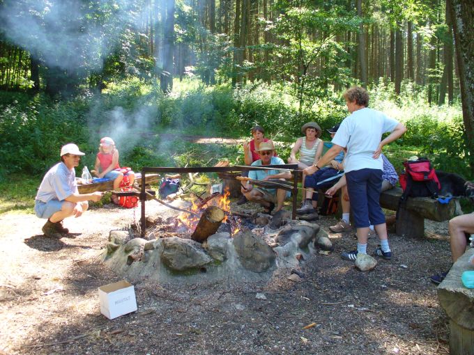 Grillstelle Wiedhauhütte.