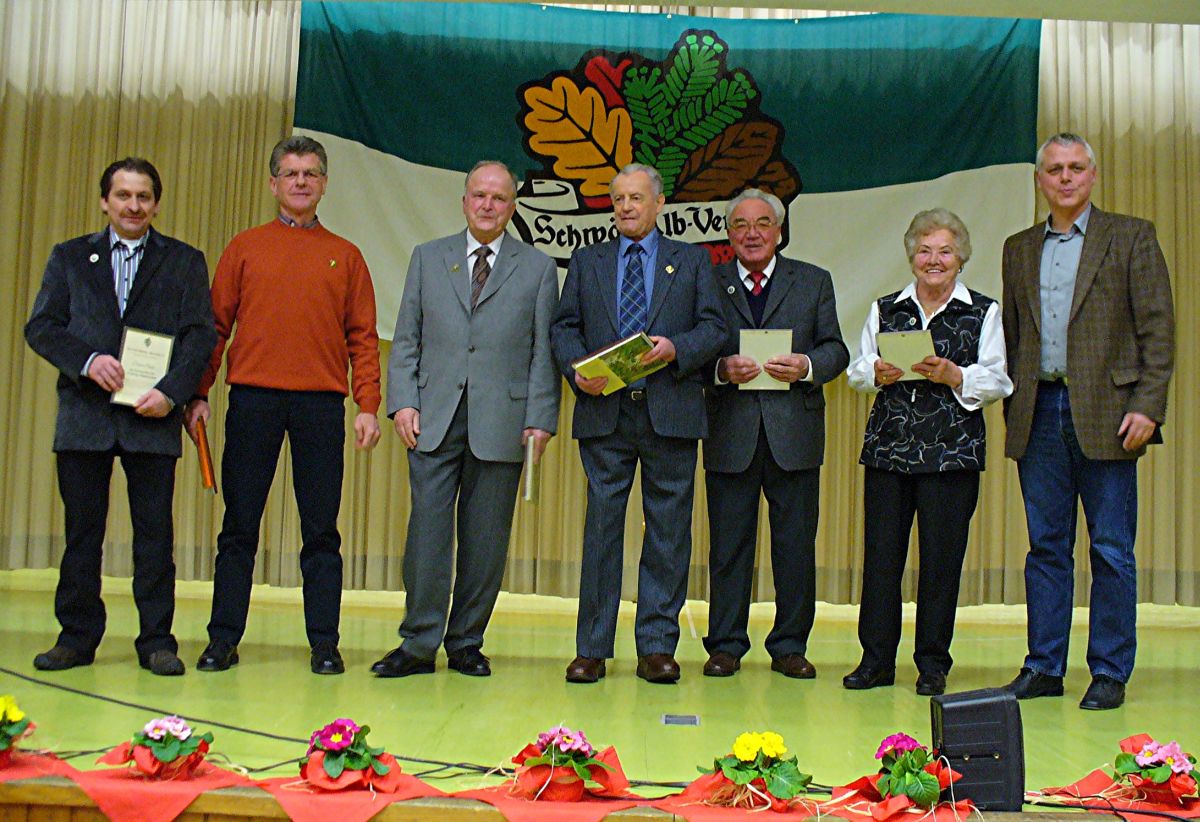 Die anwesenden JUbilare