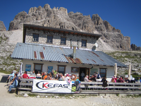 Die Lavaredo-Hütte 