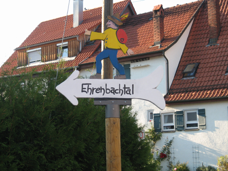 Auf dem Weg ins Ehrenbachtal