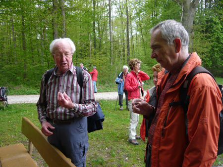Rast bei der Ohnhaldhütte
