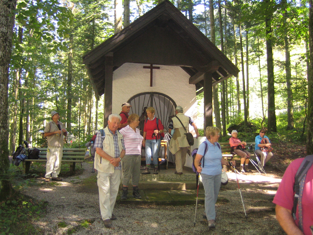 Die Dickichtkapelle.