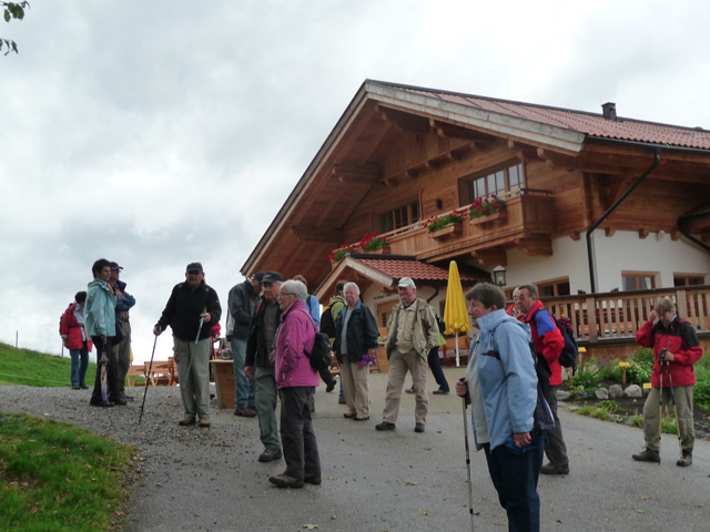 Vor der Aschinger Alm.