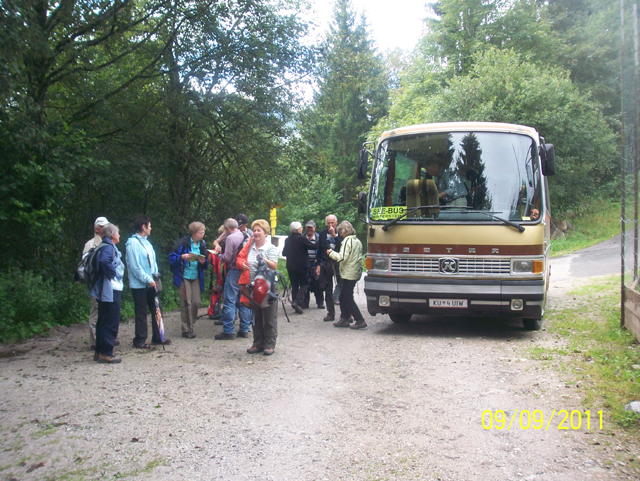 Unser Taxi-Bus.