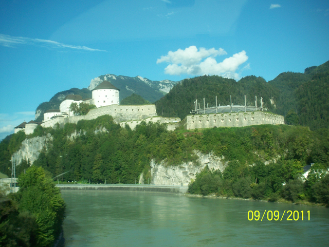 Die Festung Hohen Kufstein.