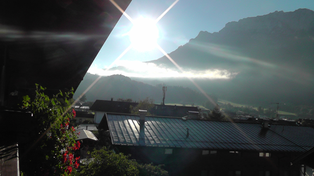 Herrlicher Sonnenschein zum Abschied