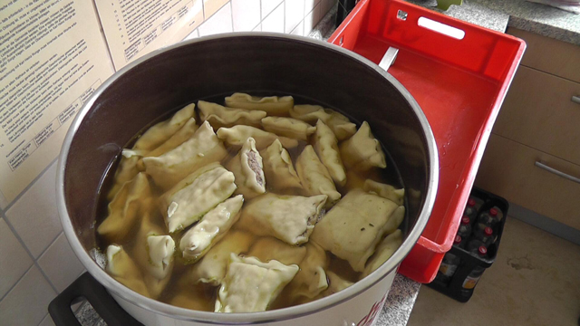 Leckere Maultaschen.