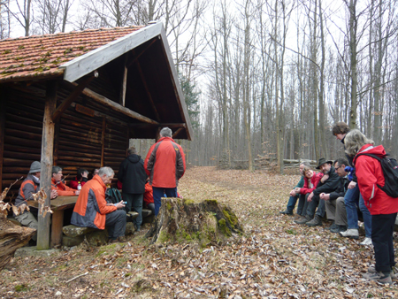 Rast bei der Stöffelhütte