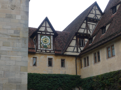 Alte Uhr in Bebenhausen