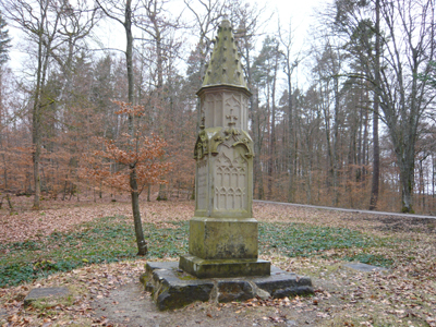 Das Wilhelm Wideman Denkmal.