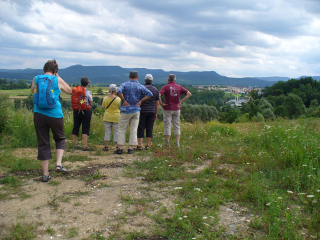 Auf dem Müllberg mit Aussicht