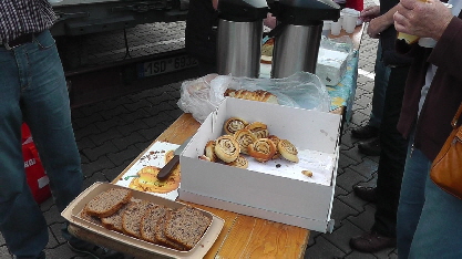 Selbstgebackenes zur Kaffeepause