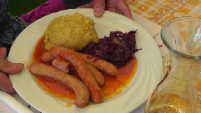 Wohin man schaut - Polenta!