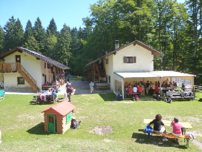 Malga Kraun, ein beliebtes Wanderziel