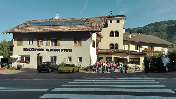 Unser Hotel für die 7 Wandertage