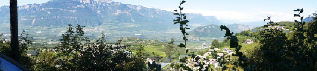 Der Ausblick ins Tal ist herrlich