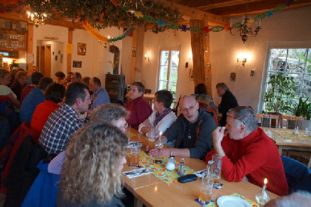 Abschluss im Bauernhofcafe Im Höfle
